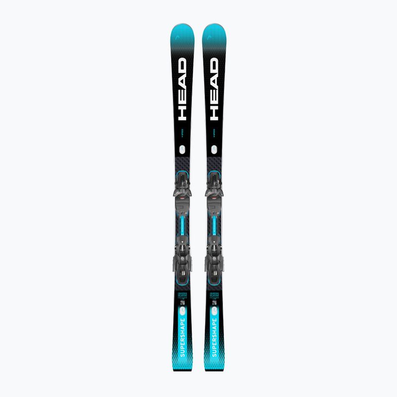 Sjezdové lyže HEAD Supershape e-Speed SW BB-PR + vázání PRD 12 GW black/blue