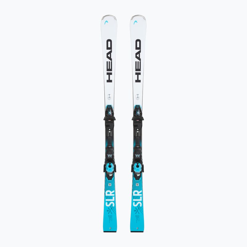 Sjezdové lyže HEAD WC Rebels e.SLR + vázání PR 11 GW white/blue
