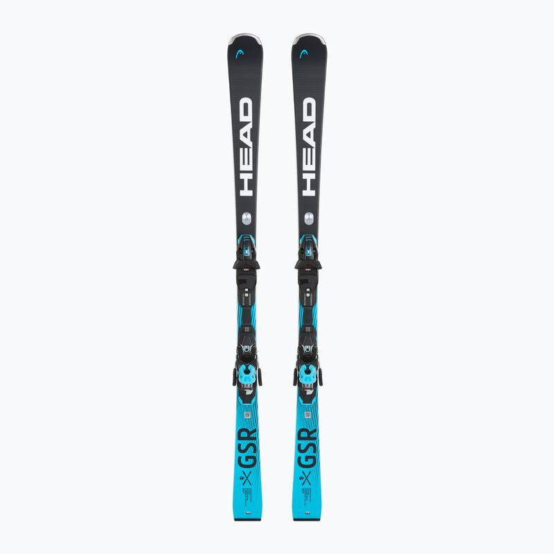 Sjezdové lyže HEAD Worldcup Rebels e.GSR + vázání PR 11 GW black/blue