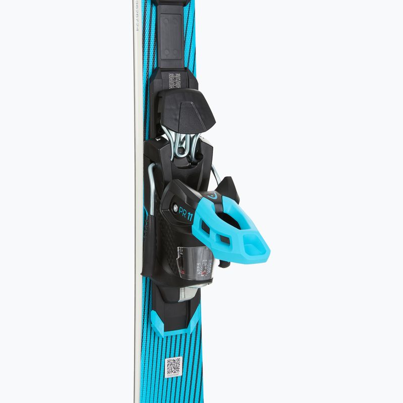 Sjezdové lyže HEAD Worldcup Rebels e.GSR + vázání PR 11 GW black/blue 5