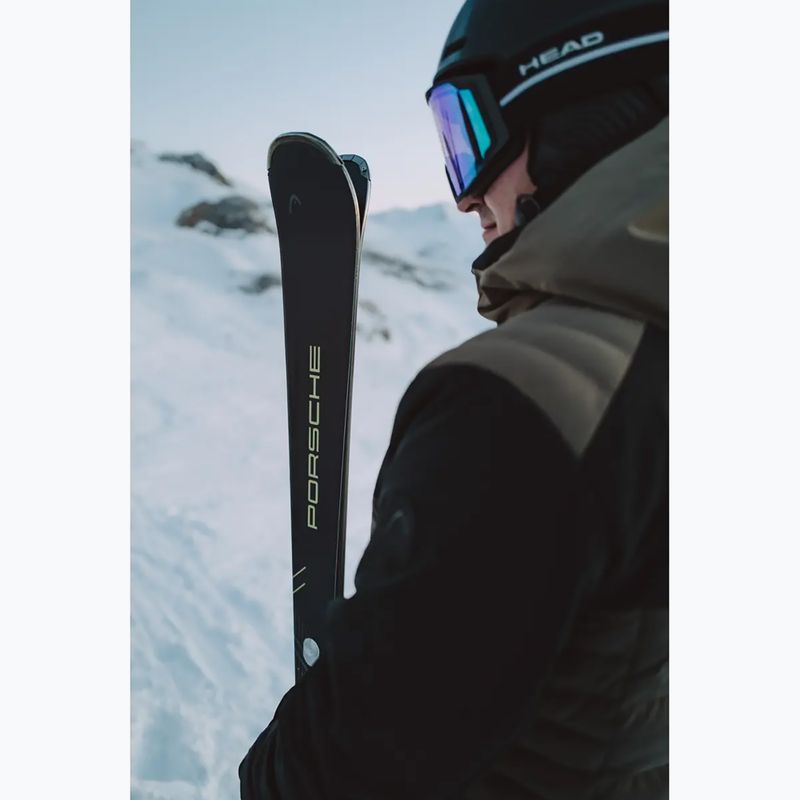 Sjezdové lyže HEAD Porsche 7 Series SW BB-PR + vázání Protector PR 13 GW black/yellow 11