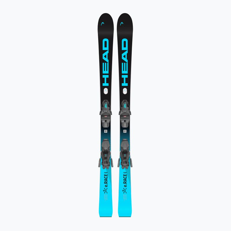 Dětské sjezdové lyže  HEAD WC e.Race Team SW JRS + vázání Jrs 7.5 GW CA black/blue