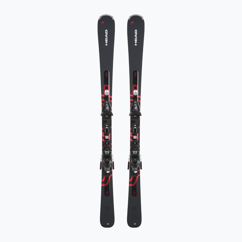 Sjezdové lyže HEAD Shape e.V5 AMT-PR + vázání PR 11 GW anthraciete/red