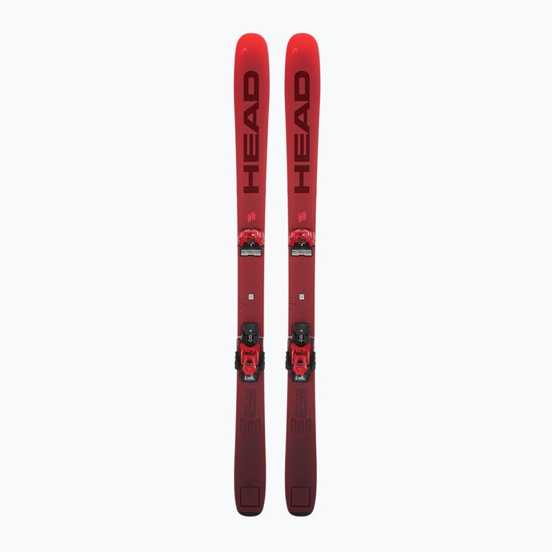 Sjezdové lyže HEAD Kore 99 + vázání Attack 14 GW red/anthracite
