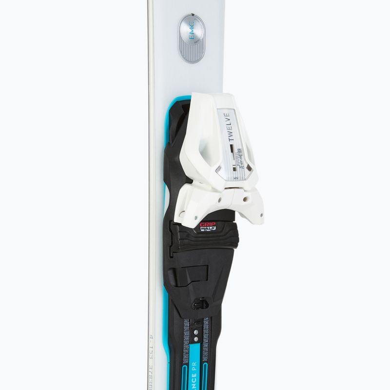 Dámské sjezdové lyže  HEAD e-Power Joy SW BB-PR + vázání Joy 12 GW PRD silver/white 4