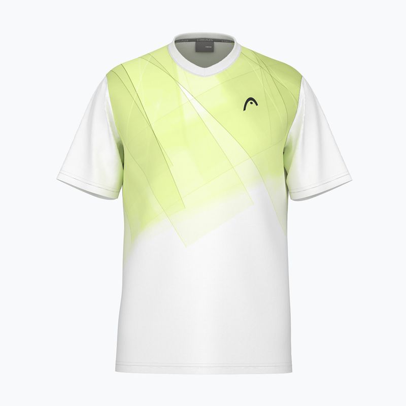 Pánské tenisové tričko HEAD Topspin print vision m/lime
