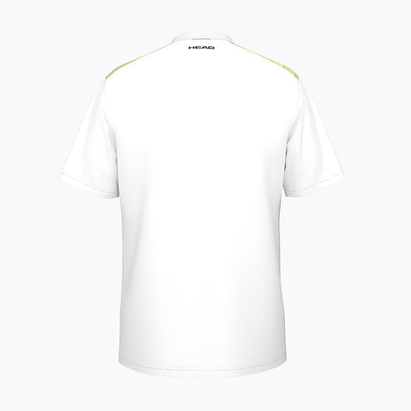 Pánské tenisové tričko HEAD Topspin print vision m/lime 2