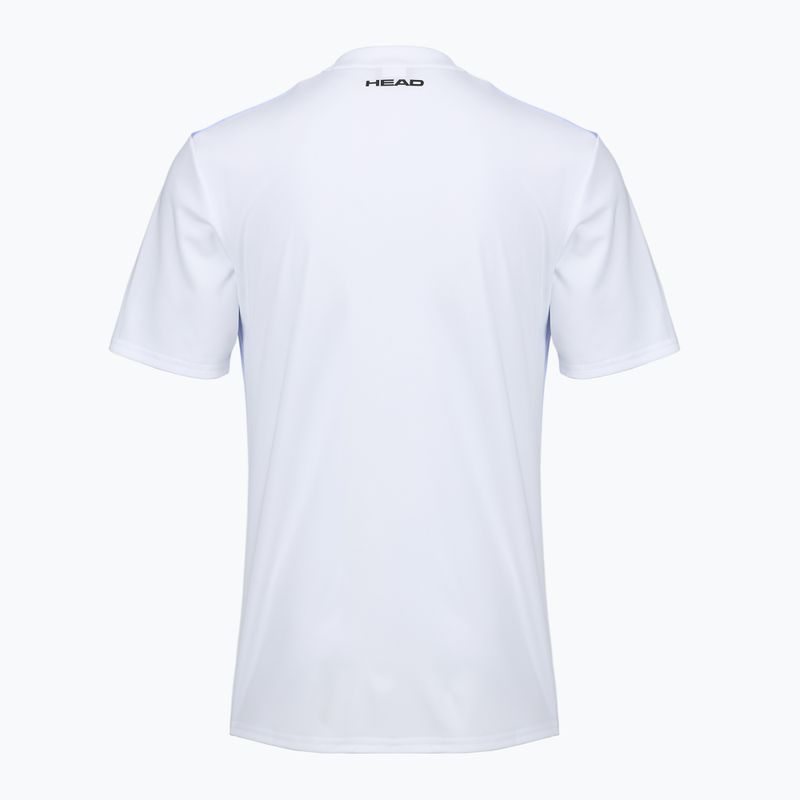 Pánské tenisové tričko HEAD Topspin print vision m/navy 2