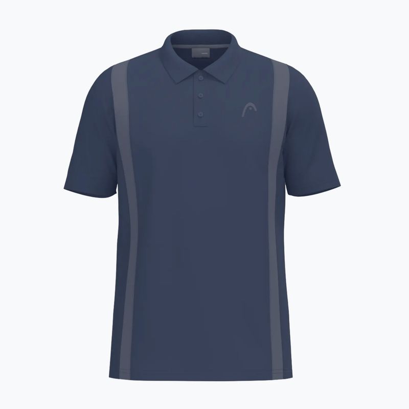 Pánské tenisové polo tričko HEAD Club 25 Tech Polo navy 7