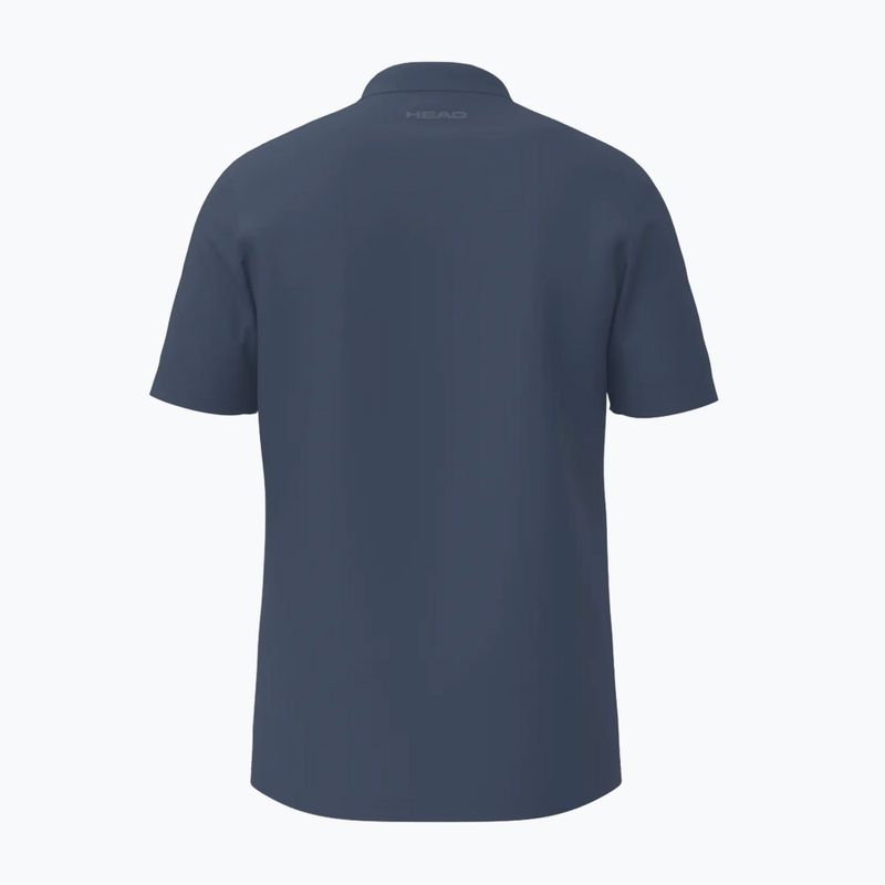 Pánské tenisové polo tričko HEAD Club 25 Tech Polo navy 8