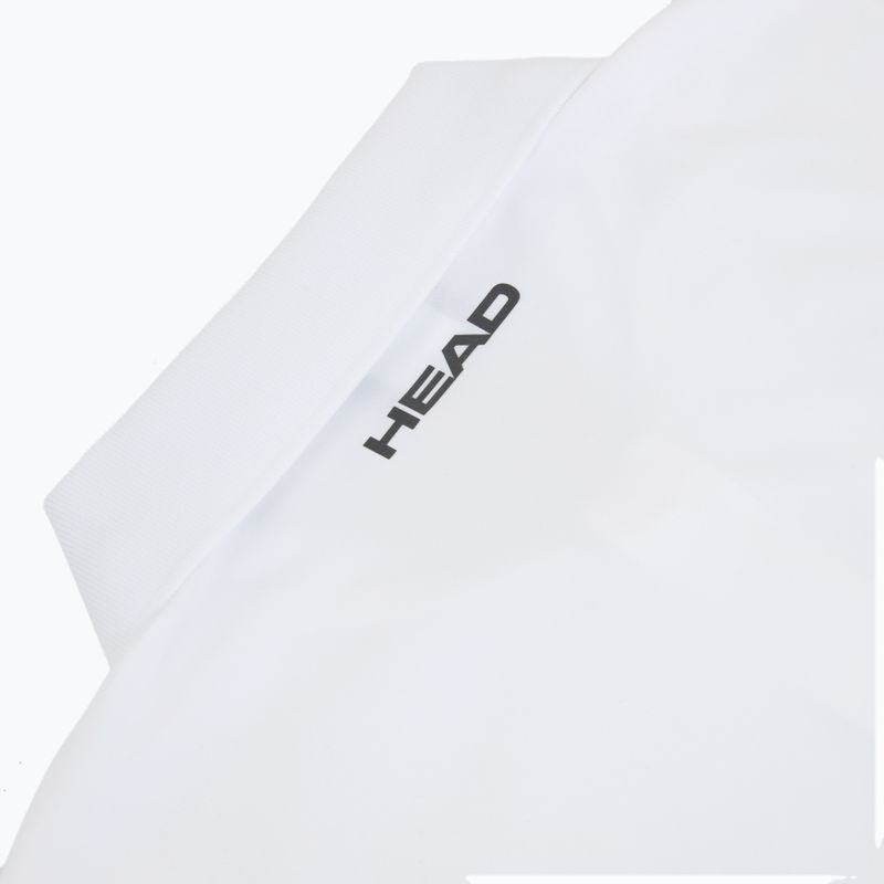 Pánská tenisové polo tričko HEAD Club 25 Tech Polo white 4