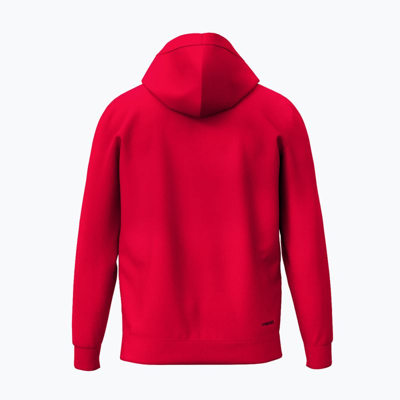 Pánská mikina HEAD Club Original Hoodie red 2