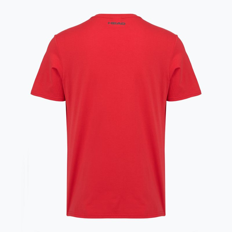 Pánské tenisové tričko HEAD Club Original red 2