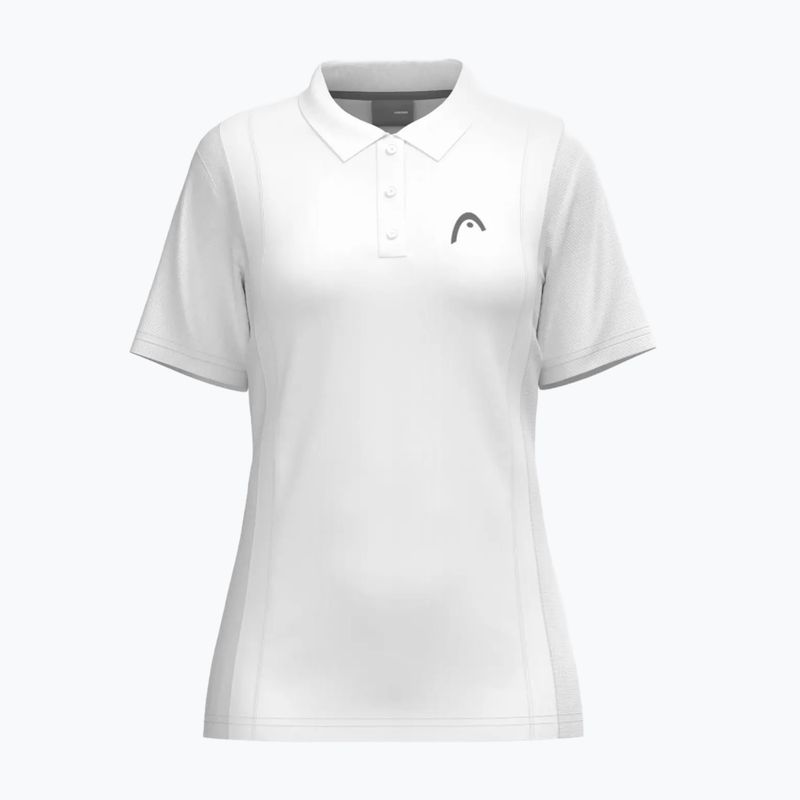 Dámské tenisové tričko HEAD Club 25 Tech Polo W white 7