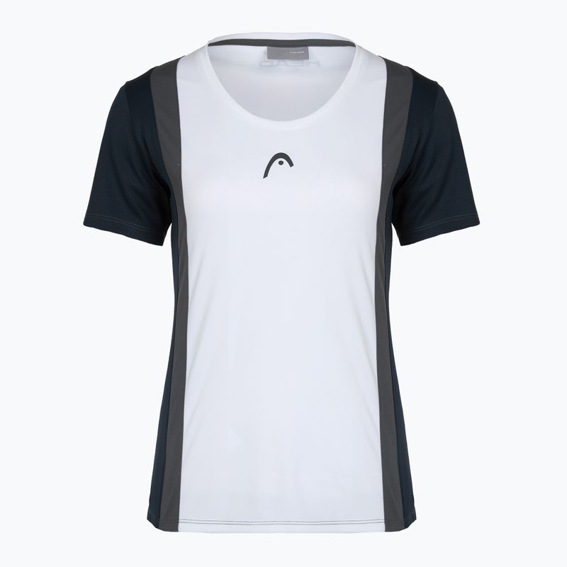 Dámské tenisové tričko HEAD Club 25 Tech W navy/white