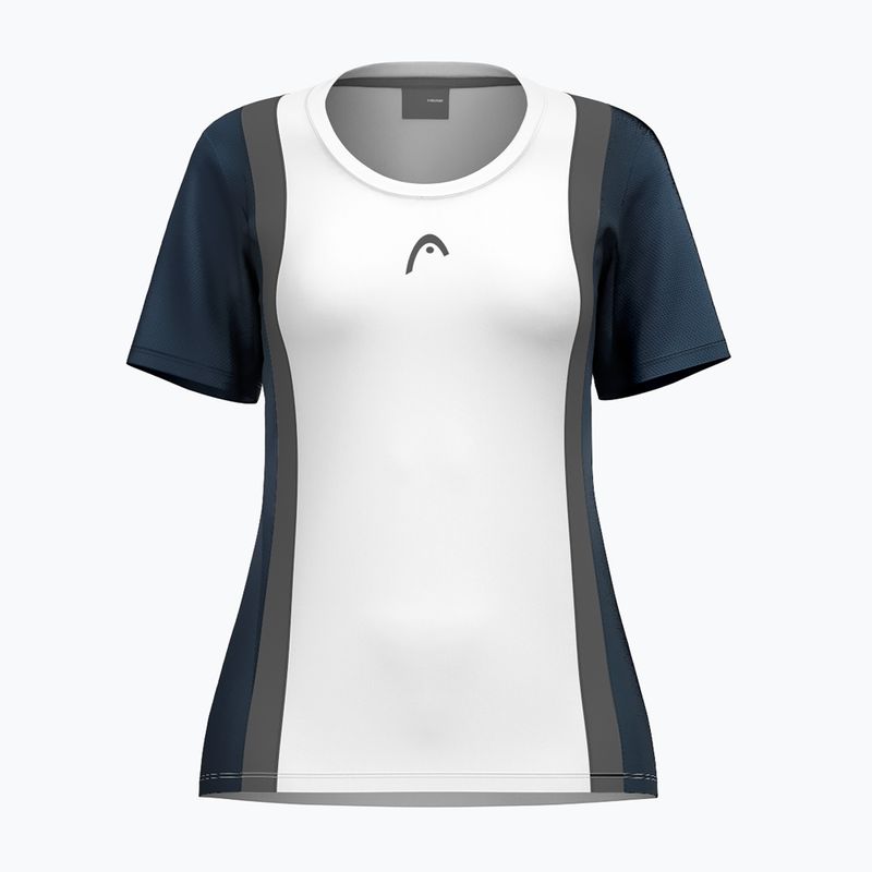 Dámské tenisové tričko HEAD Club 25 Tech W navy/white