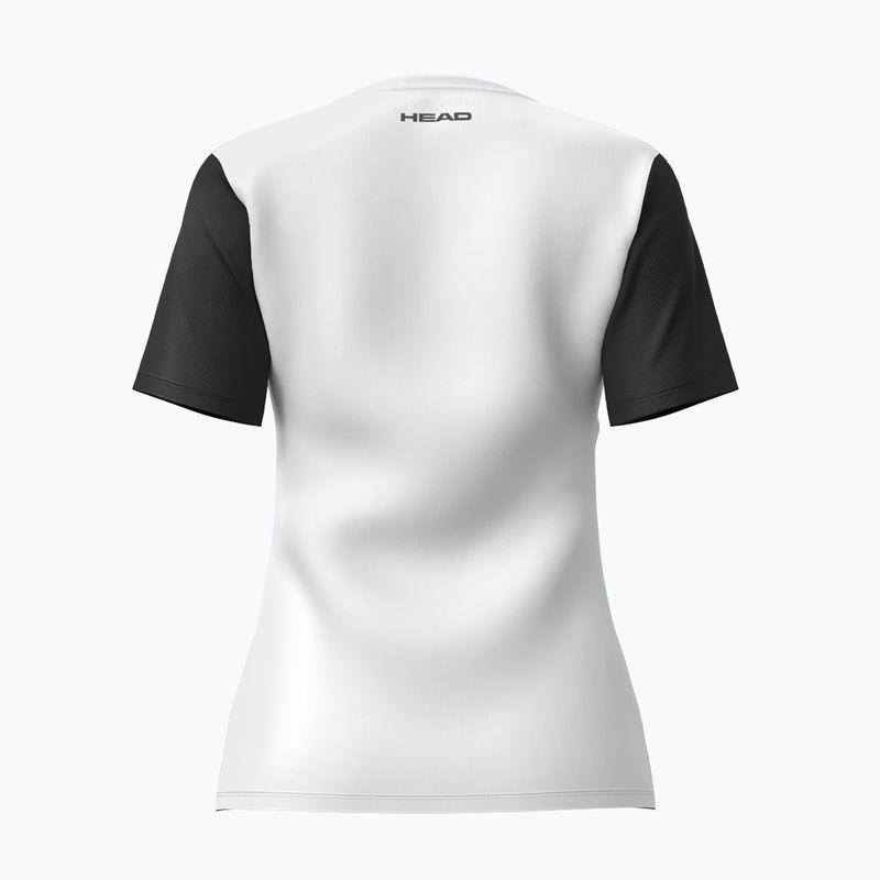 Dámské tenisové tričko HEAD Club 25 Tech W navy/white 2
