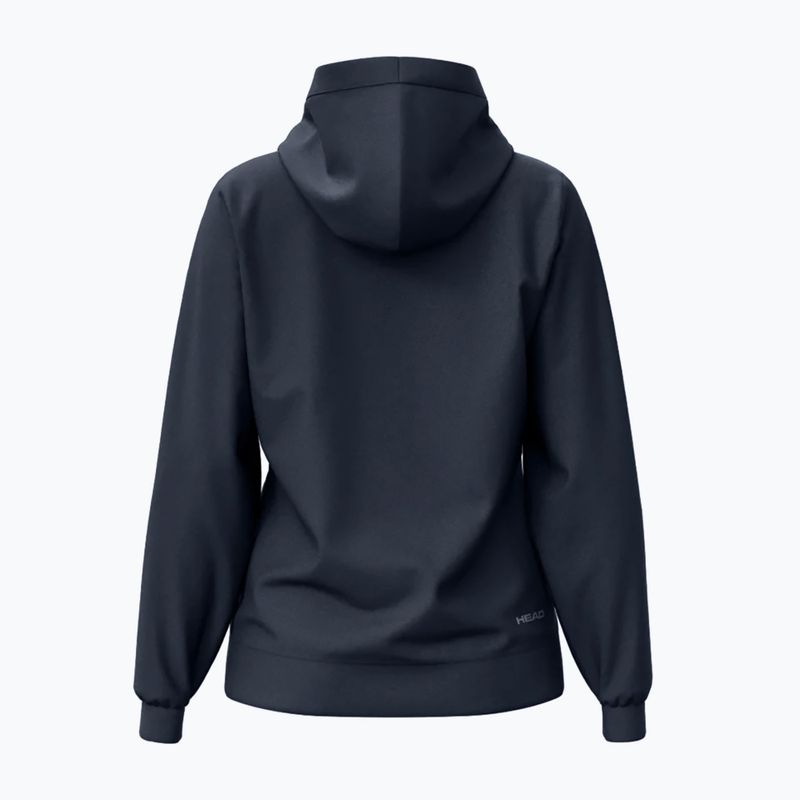 Dámská mikina HEAD Club Original Hoodie navy 2