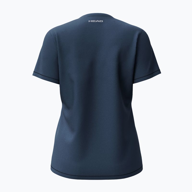 Dámské tenisové tričko HEAD Club Original W navy 2