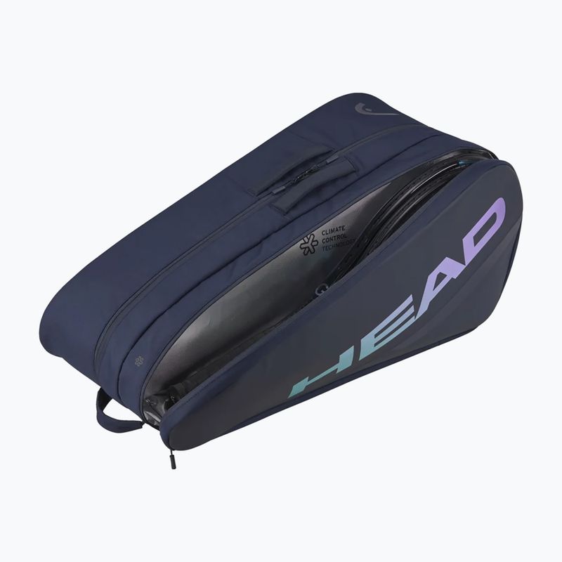 Tenisová taška  HEAD Tour Racquet Bag L 65 l navy 2