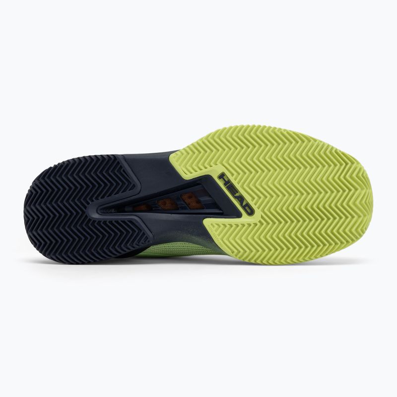 Pánské tenisové boty HEAD Sprint Pro 4.0 Clay lime/ navy 4