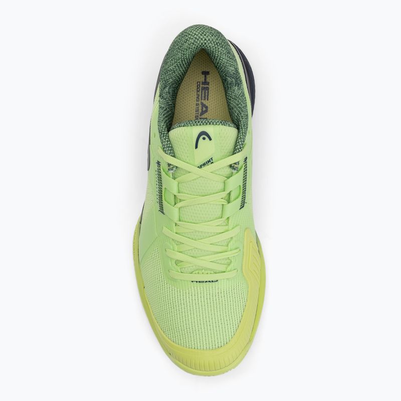Pánské tenisové boty HEAD Sprint Pro 4.0 Clay lime/ navy 5