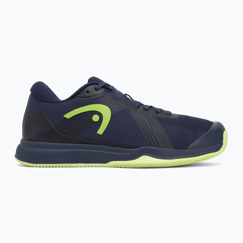 Pánské tenisové boty HEAD Sprint Team 4.0 Clay navy/ lime 2