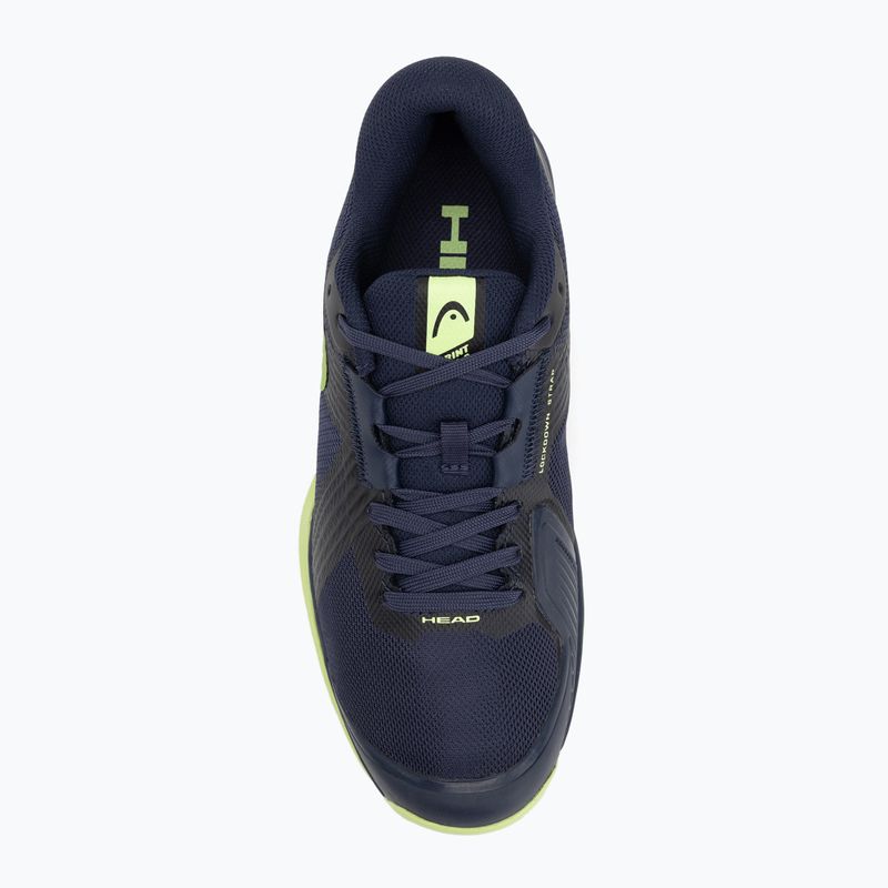 Pánské tenisové boty HEAD Sprint Team 4.0 Clay navy/ lime 5