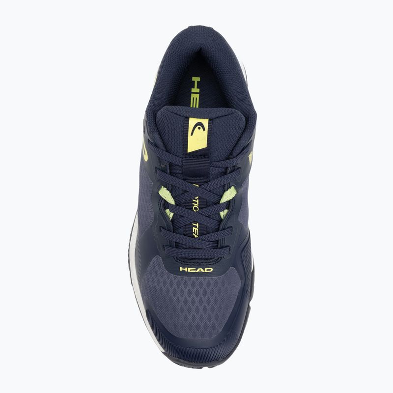 Pánské padelové boty HEAD Motion Team navy/ lime 5