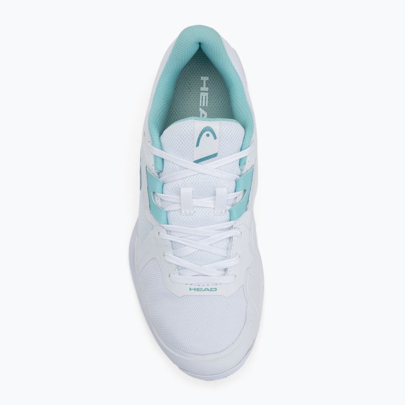 Dámské tenisové boty HEAD Sprint Evo 3.5 Clay white/ turquise 5
