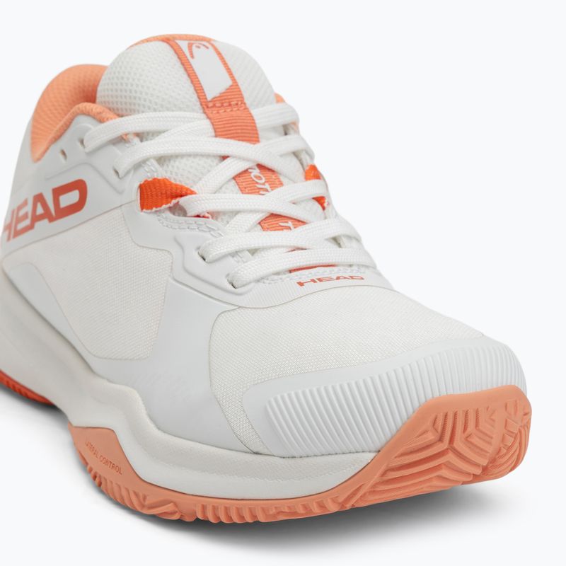 Dámské padelové boty HEAD Motion Team white/ coral 7