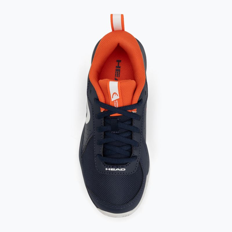 Dětská tenisové boty  HEAD Sprint Court 4.0 dark blue/red 5