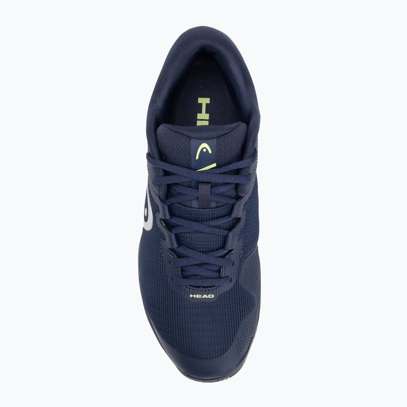 Pánské tenisové boty HEAD Revolt Evo 2.0 Clay navy/ lime 5
