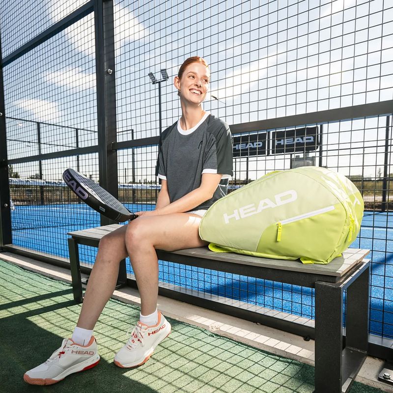 Taška na padel  HEAD Base Padel Bag M shark green 3