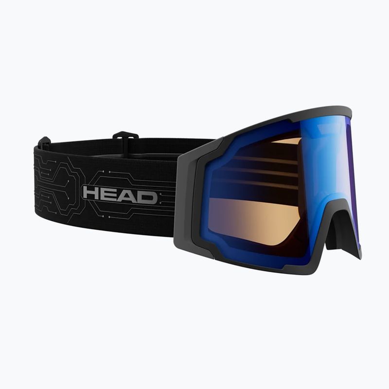 Lyžařské brýle HEAD Neves Sunscreen black/blue 2