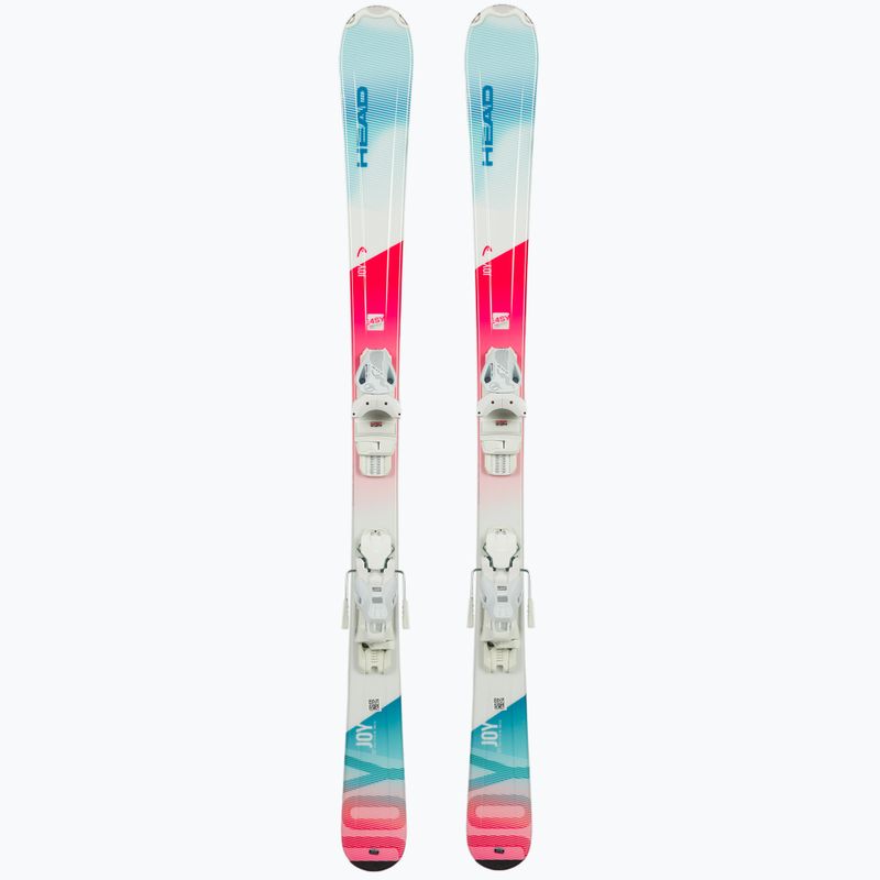 Dětské lyže HEAD Joy Easy Jrs + Jrs 7.5 white/pink 314341