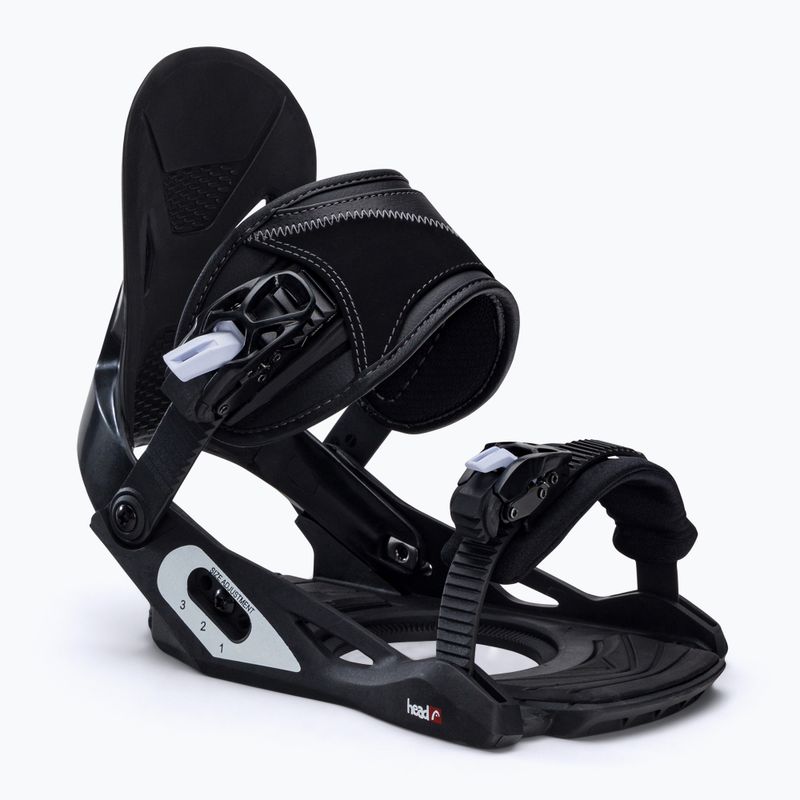 Dětské snowboardové vázání HEAD P Jr černé 343616