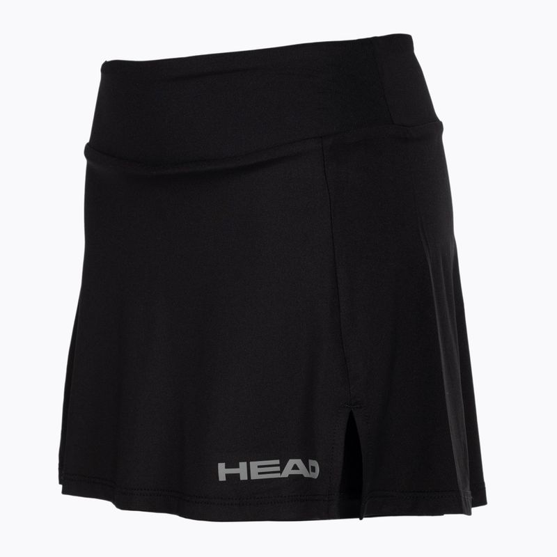 Dětská tenisová sukně HEAD Club Basic Skort černá 816459 3