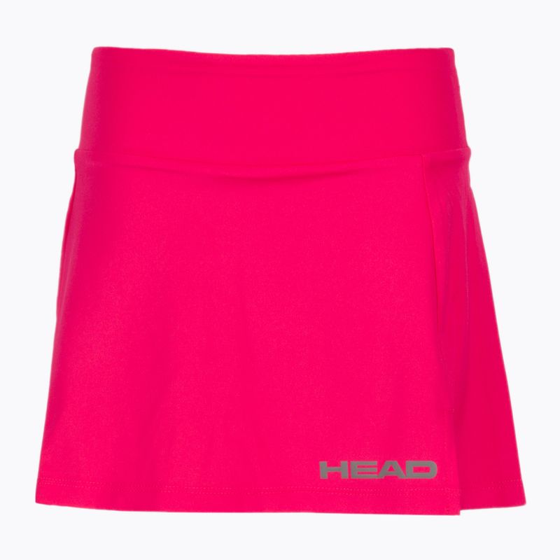 Dětská tenisová sukně HEAD Club Basic Skort červená 816459