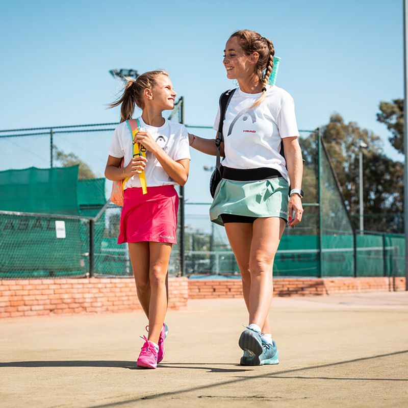 Dětská tenisová sukně HEAD Club Basic Skort červená 816459 7