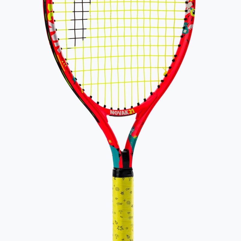 Dětská tenisová raketa HEAD Novak 21 červená/žlutá 233520 5