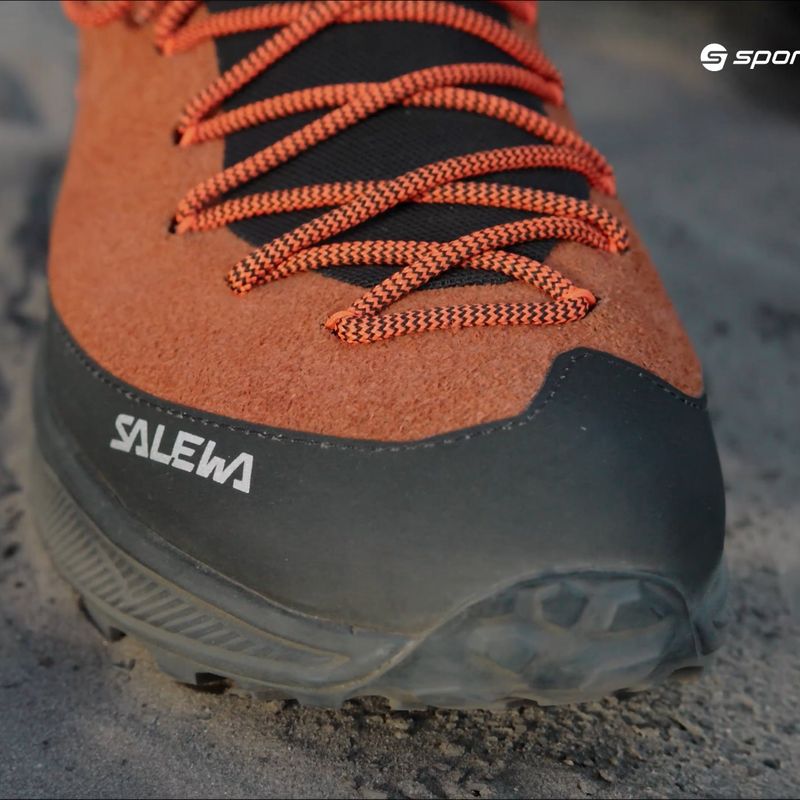 Salewa Dropline Leather pánské turistické boty oranžová 00-0000061393 11