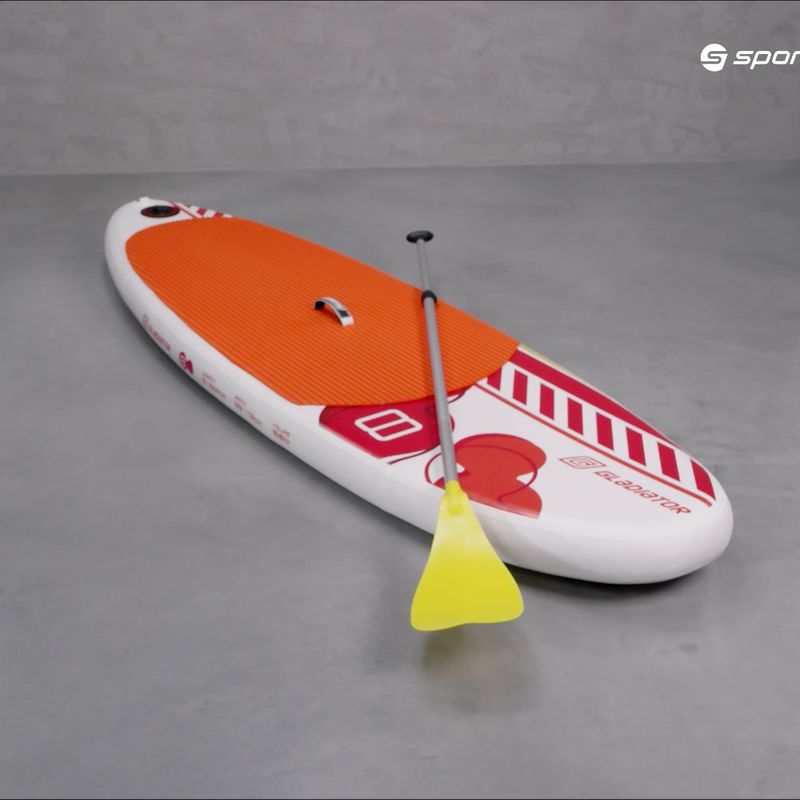 SUP prkno GLADIATOR Kids 8'0''x28''x4'' orange 1000020473 11