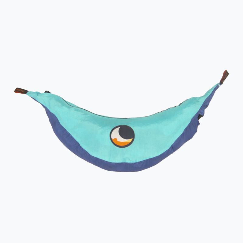 Turistická houpací síť pro dvě osoby King Size royal blue/turquoise 2