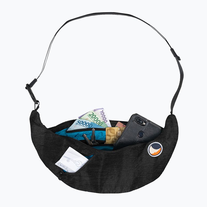 Taška přes rameno  Ticket To The Moon Upcycled Sling black 4