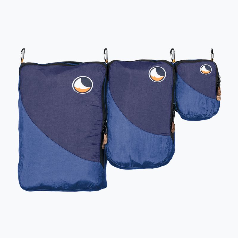 Sada organizérů  Ticket To The Moon Travel Cube Set 3 szt. royal blue/navy blue