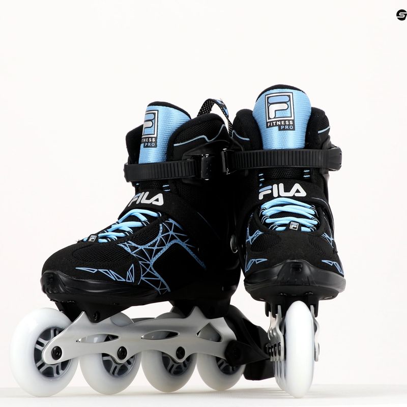 Dámské kolečkové brusle FILA Legacy Pro 84 black/light blue 9