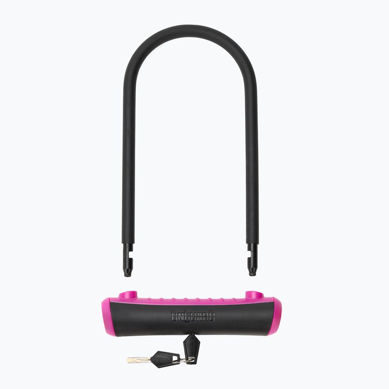 Zámek na kolo OnGuard Neon 8154PN U-Lock black/pink 2