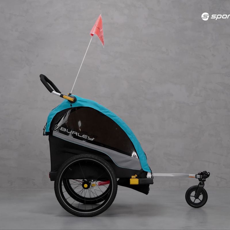 Dětský přívěs za kolo Burley D'Lite X Double 19