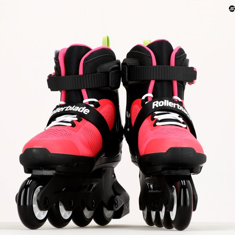 Dětské kolečkové brusle Rollerblade Microblade pink 07221900 8G9 14